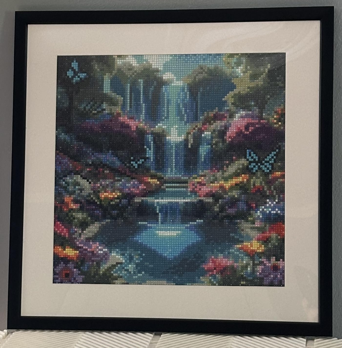 5D Forest Landscape Diamond Art kits for Adults Beginners 13.7x 13.7 Inch | Diamond Painting Kit DIY Full Round Drill Paint by Diamonds Dot Gem Art for Adult, Home Wall Decor customer photo 2