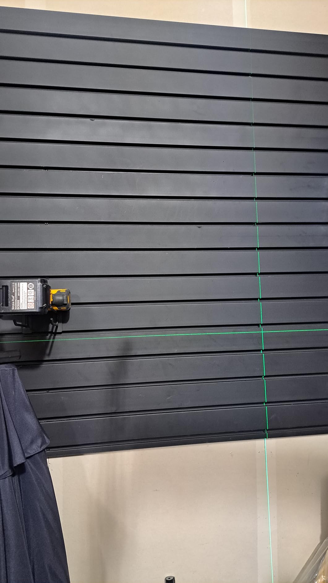 Brakki Slat Wall Paneling 4x8 Ft, Slatwall Garage Organizer Storage System customer photo 2