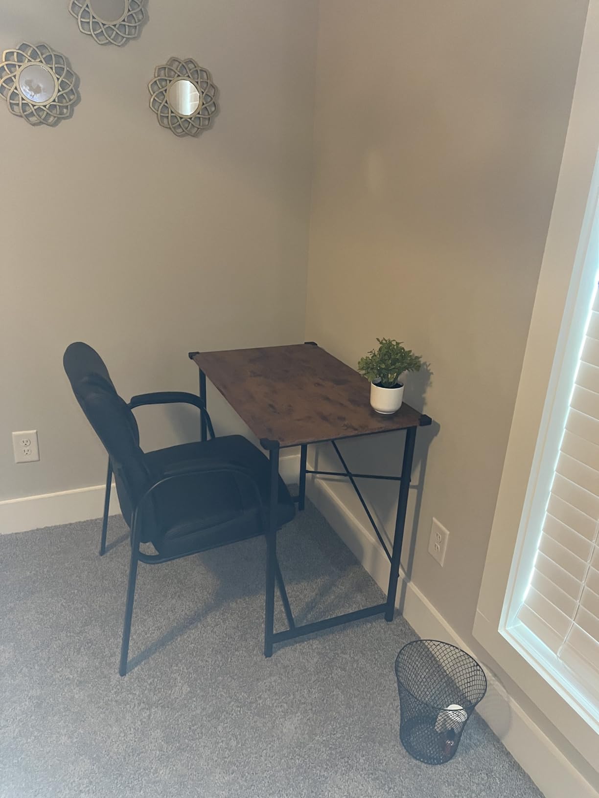 Sweetcrispy Waiting Room Chairs Set of 2, Executive Office Guest Chairs | PU Leather, Padded Arms, Big and Tall, No Wheels Stationary, Reception Conference Lobby Area Meeting Medical Clinic Room customer photo 1