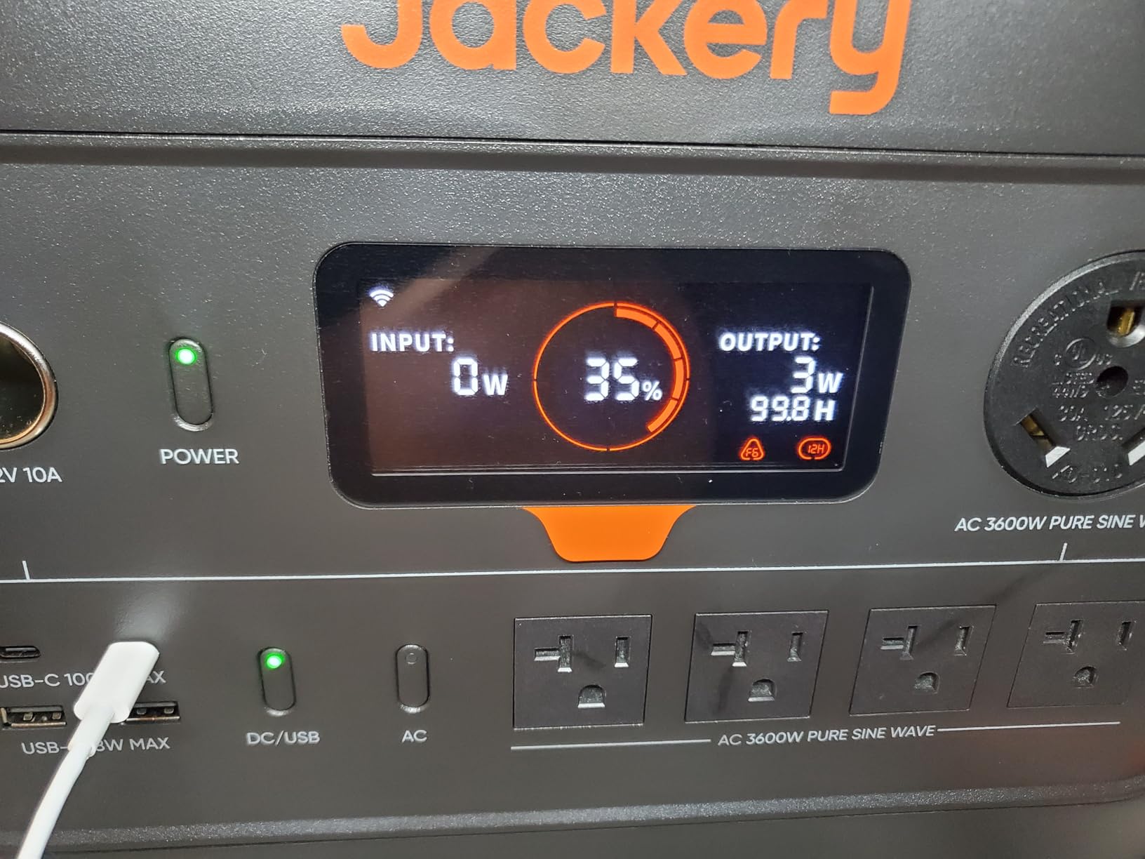 Jackery HomePower 3000 and 2x200W Solar Panels, 3072Wh, 3600W AC Output, 7200W Surge, LFP Battery, Solar Generator for Home Use, Power Outage, RV, Emergencies customer photo 2