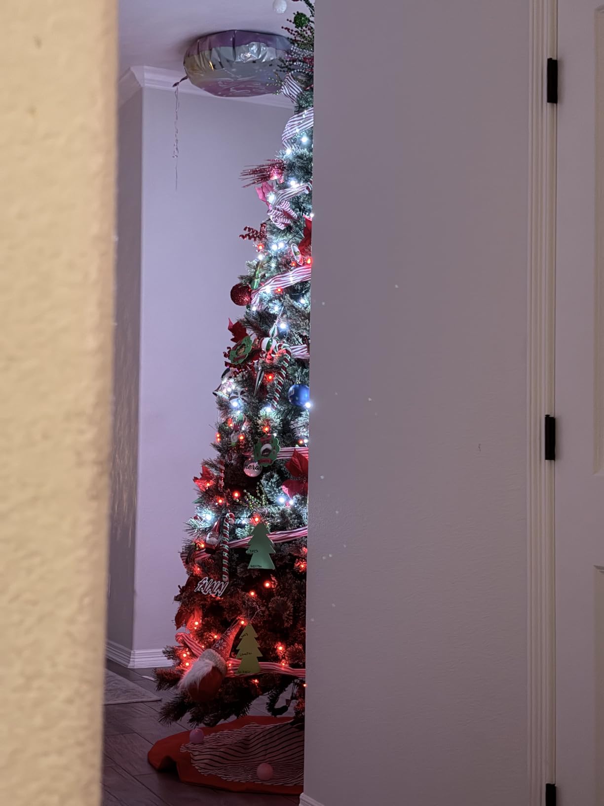 Minetom 82ft 250LED Smart Color Changing Christmas Halloween Tree Lights customer photo 2
