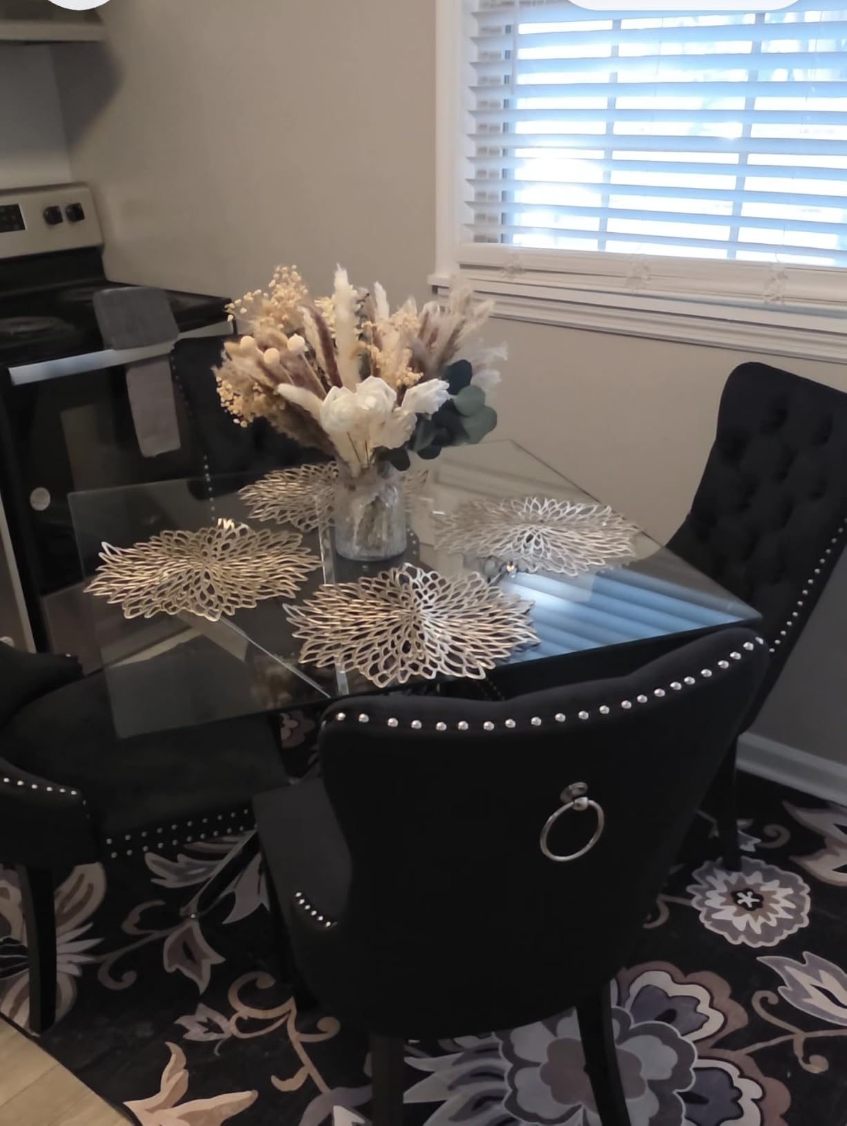 Fall Dried & Artificial Floral Centerpieces For Tables, Thanksgiving Decor | Deluxe Centerpieces For Coffee Dining Table Centerpiece, Modern Home, Christmas Winter Decorations customer photo 2