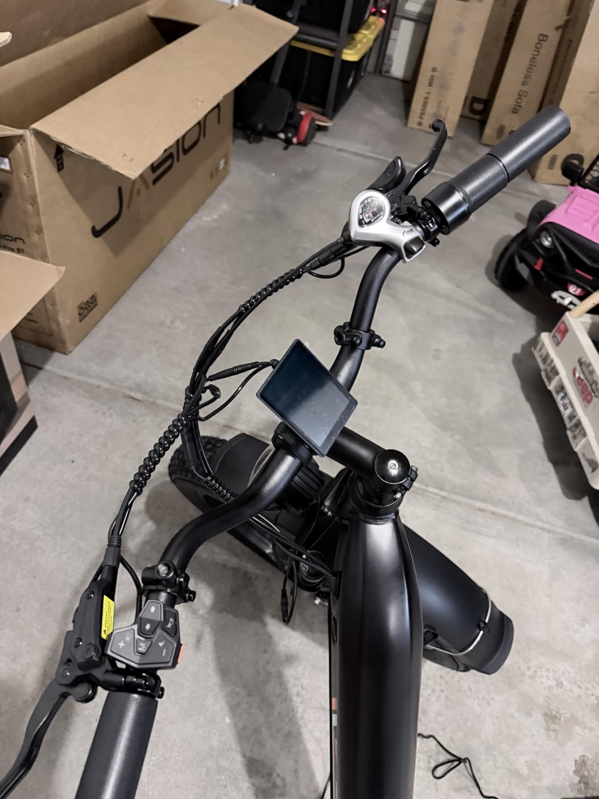 Jasion Thunder Electric Bike, 1800W Peak Ebikes for Adults, 26