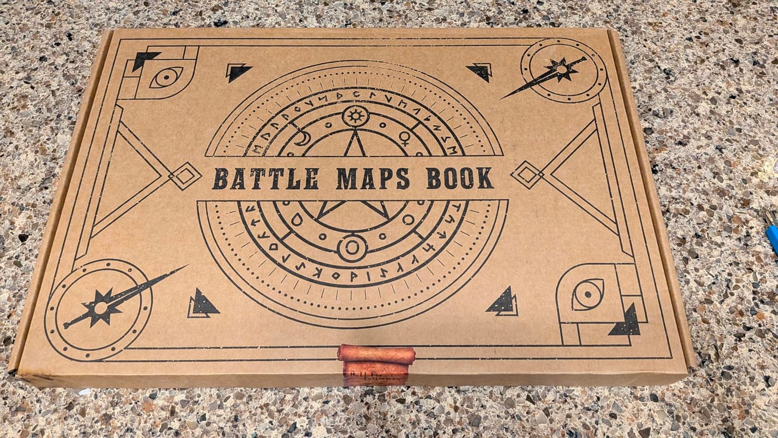 CZYY DND Battle Map Book, Reusable RPG Terrain Kit for Miniature Battles | 32 Dry & Wet Erase Maps, 100+ Scenery Decals, 1 in Grid, Lay-Flat Design, Fast Setup for Campaigns & Game Nights customer photo 2
