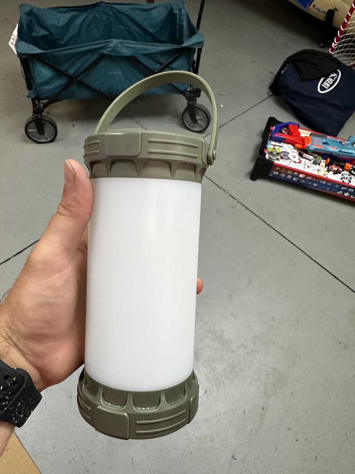 Glocusent 135 LED Ultra Bright Camping Lantern, Up to 200H, Rechargeable customer photo 2