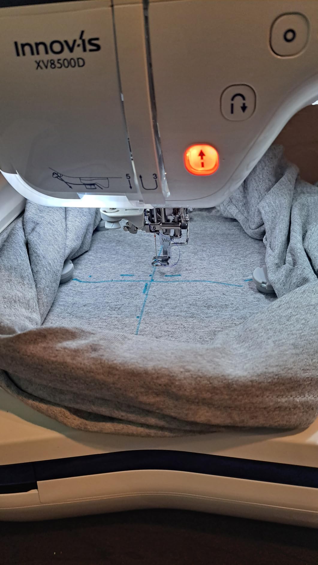 Sew Tech Magnetic Embroidery Hoop for Brother, 6x10in 160x260mm Bar SA441 | Fits NQ1700E NQ1600E NQ1400E NQ3550W NQ3550Q NQ3600D NQ3700D NQ575 NQ575PRW NQ700 NQ700PRW NQ900 NQ1300, Luminaire XP1 XP2 XP3 Stellaire XJ1 XJ2 XE1 XE2 customer photo 2
