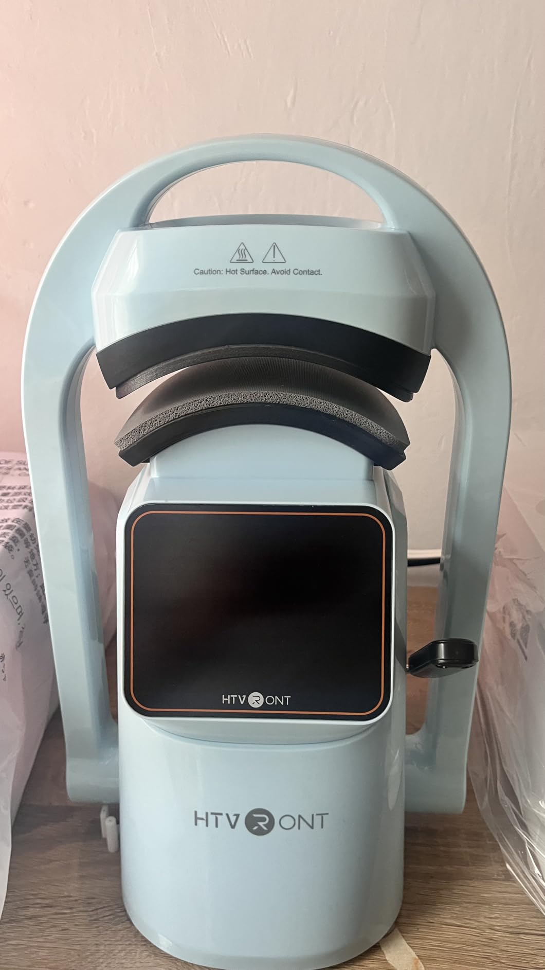 HTVRONT Auto Hat Press Machine, Hat Heat Press Machine | Auto Press, Precise Temp & Timer Control, Hat Heat Press for Caps with 2 Platens for DTF Film, Embroidery, Sublimation customer photo 2