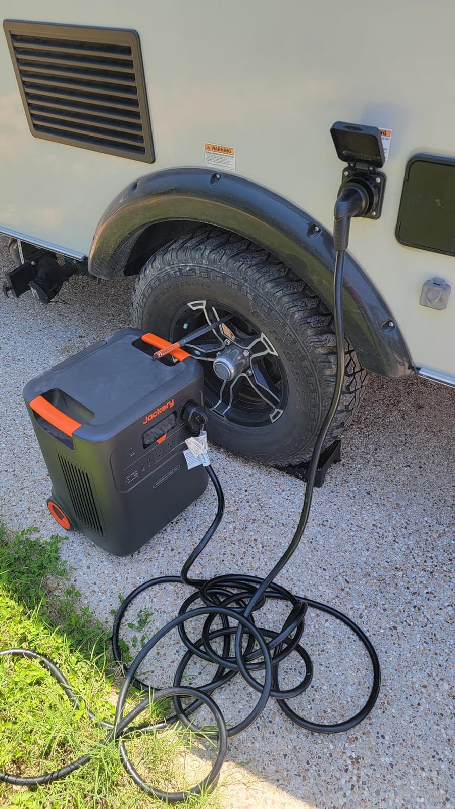 Jackery HomePower 3600 Plus Portable Power Station, 3600W AC Output, 3584Wh LFP Solar Generator, Expandable up to 21kWh, Essential Home Backup for Home Use, Emergencies, RV customer photo 2