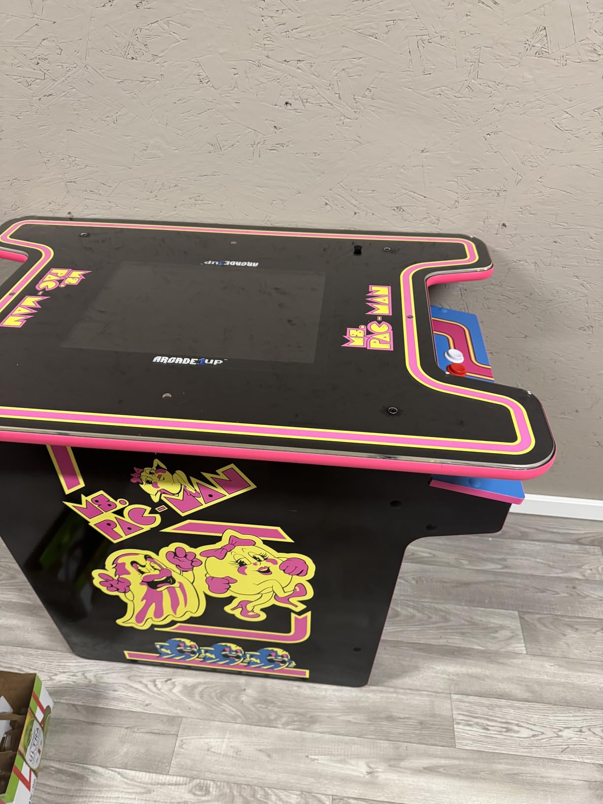Arcade1Up Ms. PAC-MAN Head-to-Head Arcade Table, 12 Classic Games | Retro Home Arcade Machine with Light-Up Control Deck & Real-Feel Joysticks customer photo 1