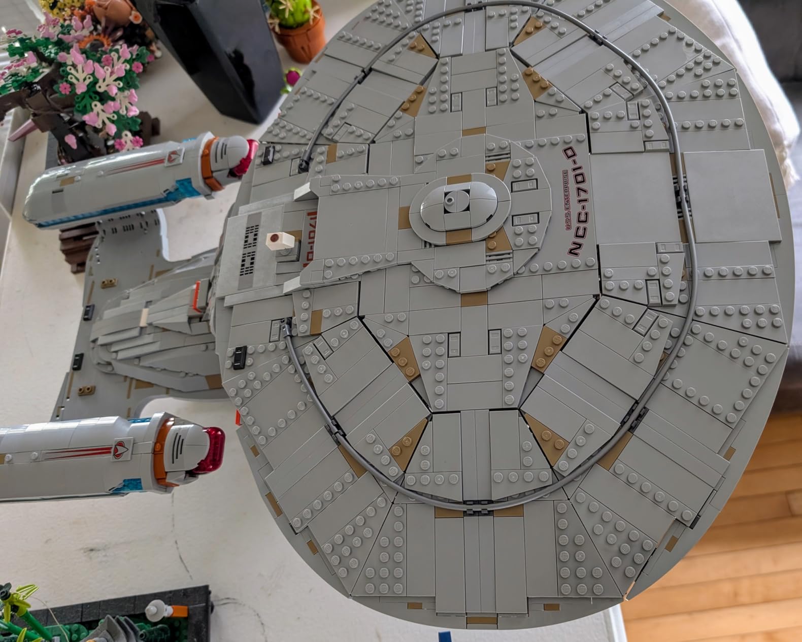 LEGO Icons Star Trek: U.S.S. Enterprise NCC-1701-D Collectible Building Sets for Adults - Room or Office Decor for Men & Women, Ages 18+ - Star Trek Gifts for Fans - 10356 customer photo 1