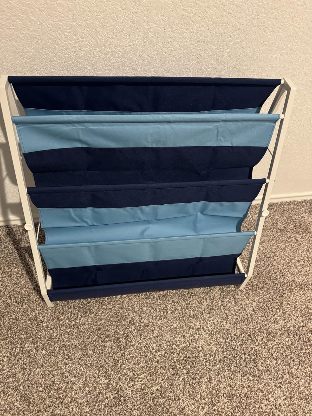 Aokitsink 4-Tier Kids Bookshelf, Book Shelf for Kids Rooms, Book Rack for Kid with Four Deep Pockets, Nursery Bookshelves for Kid's Playroom, Toddler Bookshelf as a Children's Gift customer photo 1