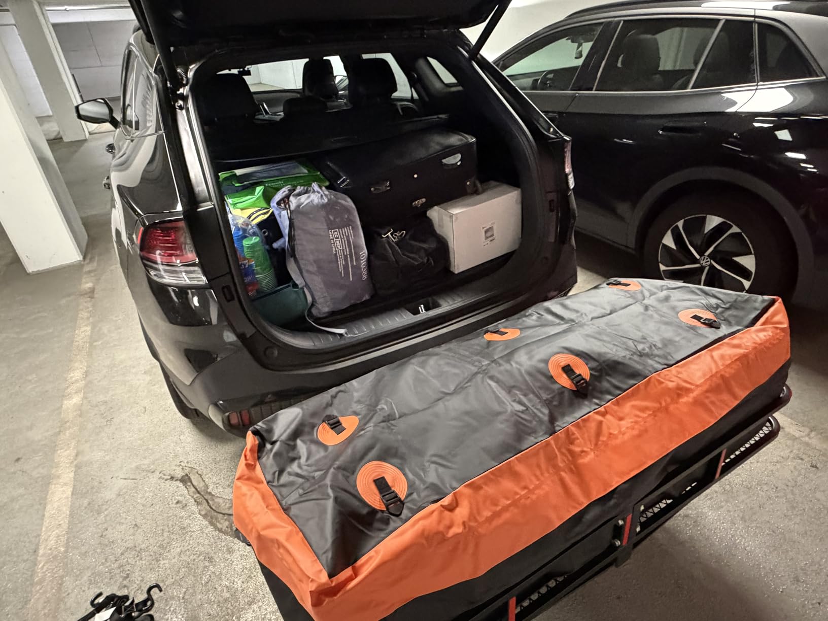 WEIZE Roof Rack Carrier Basket Universal Rooftop 54