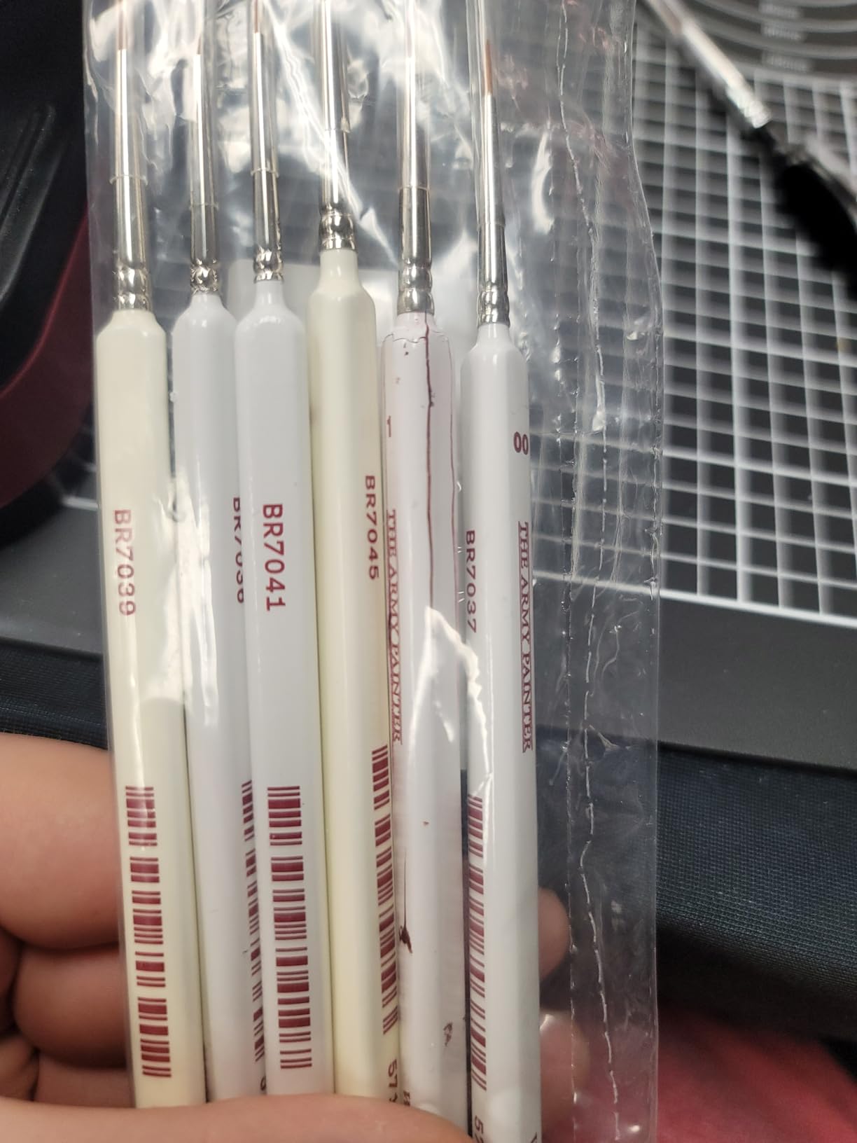 The Army Painter, Mega Brush Set, 10 Wargamers Miniature Paint Brushes customer photo 1