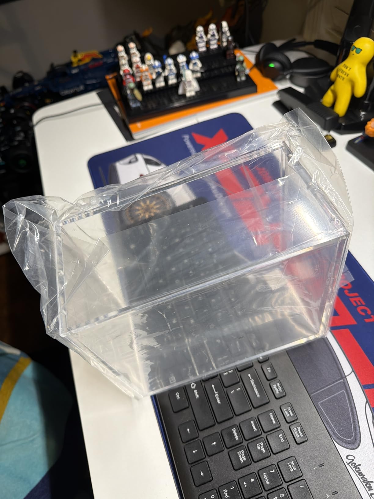 ETB Protector Case, 5mm ETB Acrylic Display Case, Clear Ultra Acrylic Boxes for Display Compatible with Elite Trainer Box, Dustproof and Waterproof Display Box customer photo 1