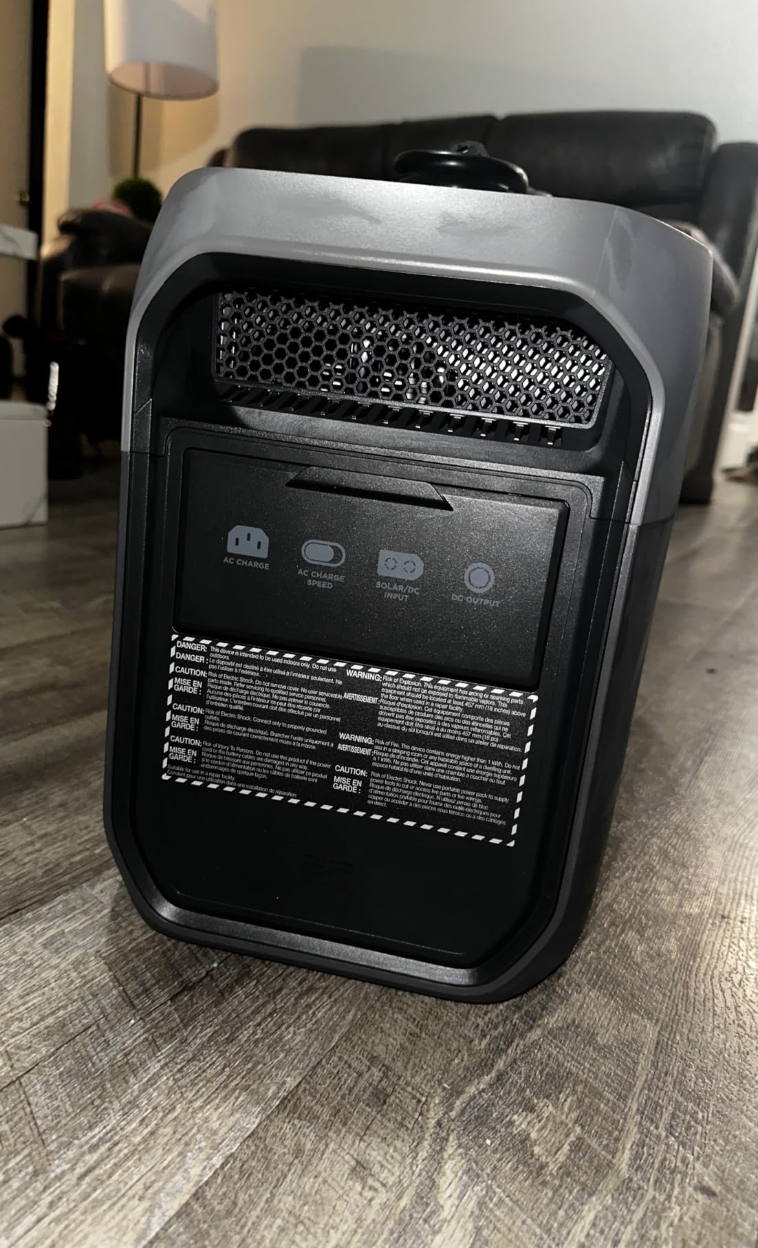 EF ECOFLOW DELTA 3 Max Portable Power Station, 2048Wh LFP Battery, 2400W | 3400W X-Boost Output, Ultra-Fast 0-80% Charging in 1.13 Hr, Home Backup & RV Camping, Solar Generator customer photo 1