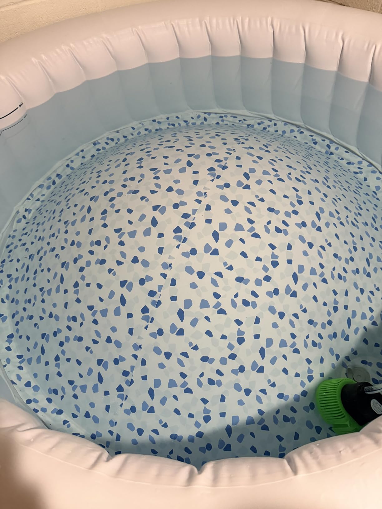Coleman SaluSpa Cancun Energy-Efficient 2-4 Person Inflatable Hot Tub | AirJet Portable Outdoor Spa with Built-in Insulation, Freeze Shield Technology, 120 Bubble Jets, 71