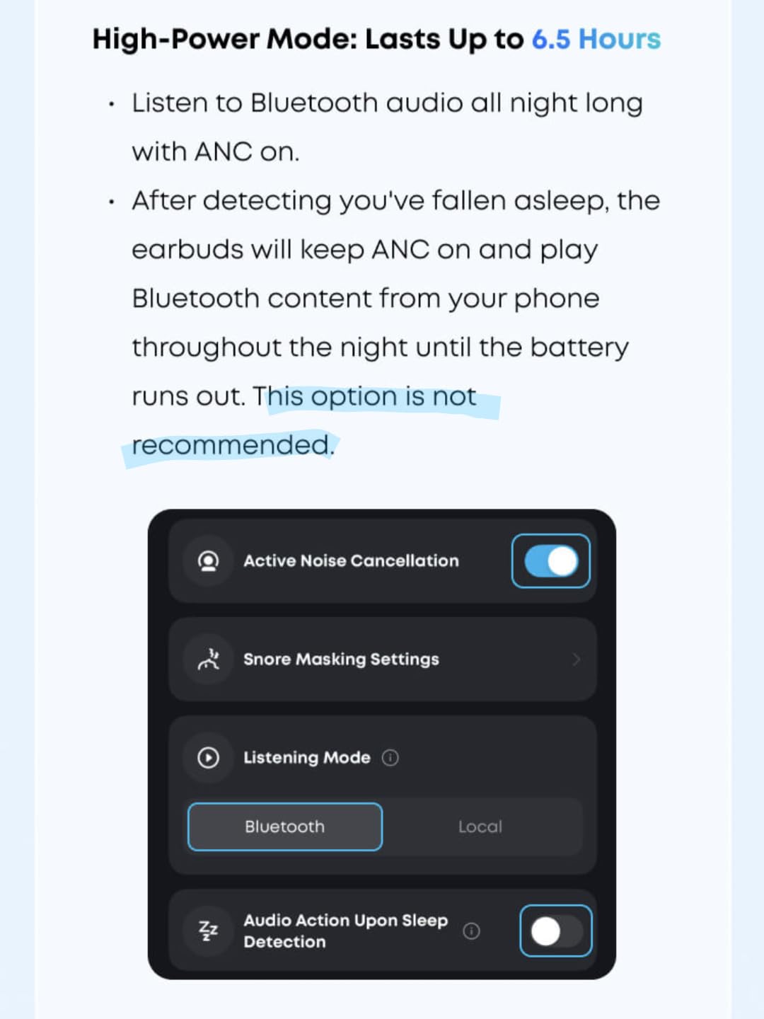 Soundcore Sleep A30 Special by Anker, Sleep Earbuds | Noise Reduction, Adaptive Snore Masking, Ultra Comfort for Side Sleepers, Vast Sleep Audio, 8-10H Playtime, Sleep Headphones customer photo 1