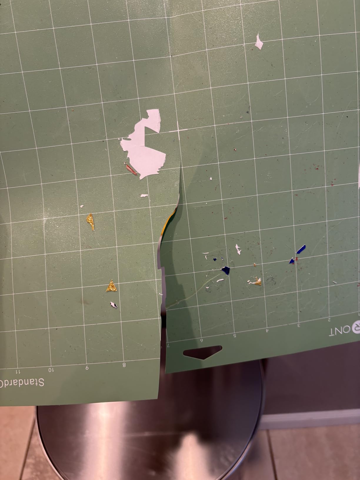HTVRONT Cutting Mat 6 Pcs, 12x12 & 12x24, Compatible with Maker & Explore | Standard, Light & Strong Tack Adhesive Sticky Mats, Compatible with Cricut Maker 3/4, Explore 3/4/5, Air 2/One customer photo 1