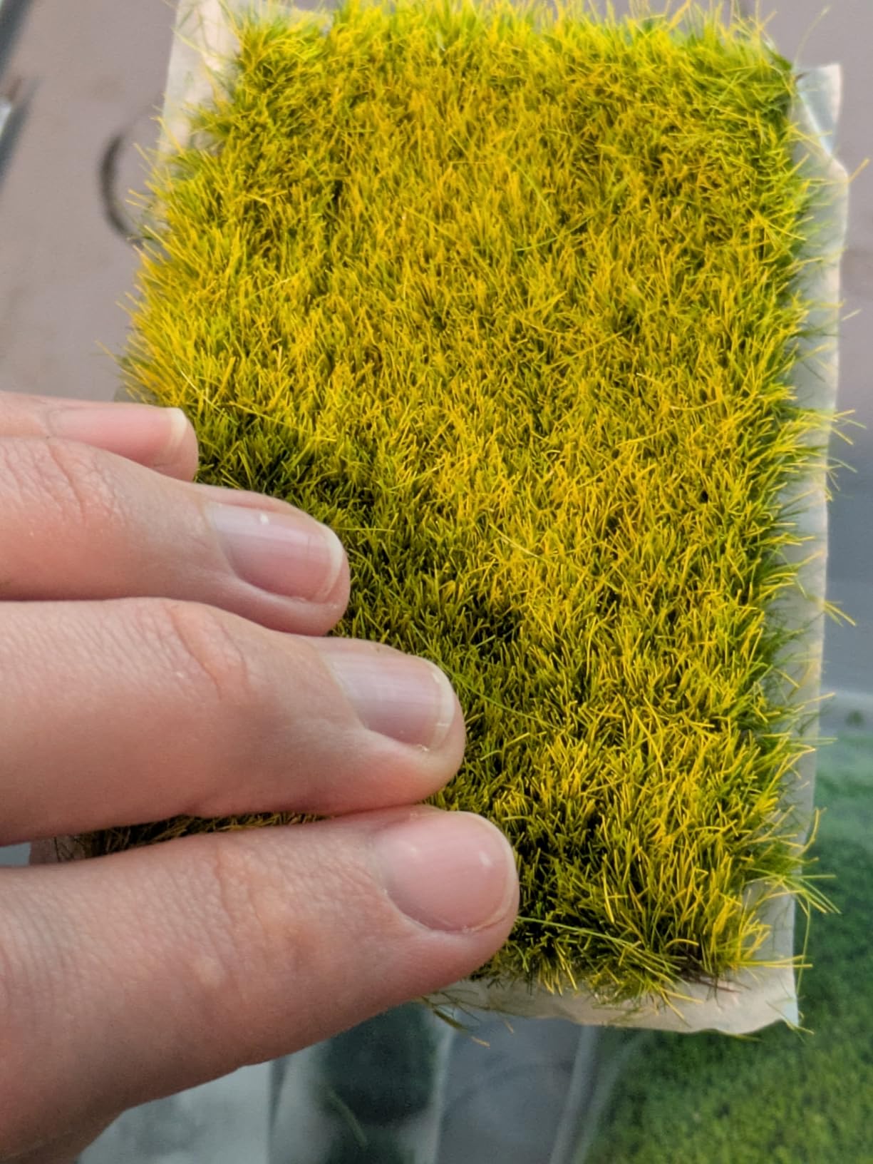 Miniature Basing Material Set - 8-Piece Battlefield Scenery Kit with Static Grass, Moss, Tufts & Model Stones - Realistic Diorama Supplies for Wargaming, Train Layouts & Military Models customer photo 2