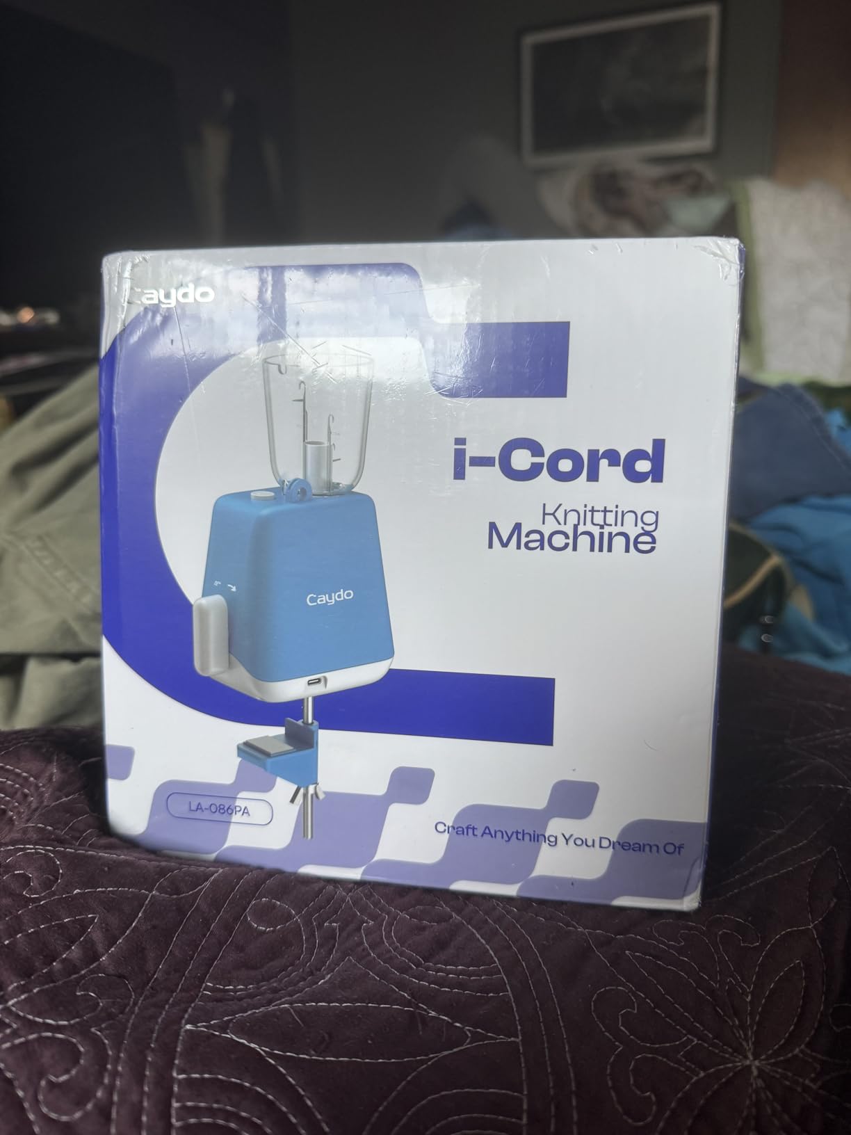 Caydo Electric iCord Knitting Machine F1, Auto Knit Yarn into Neat i-Cords customer photo 1