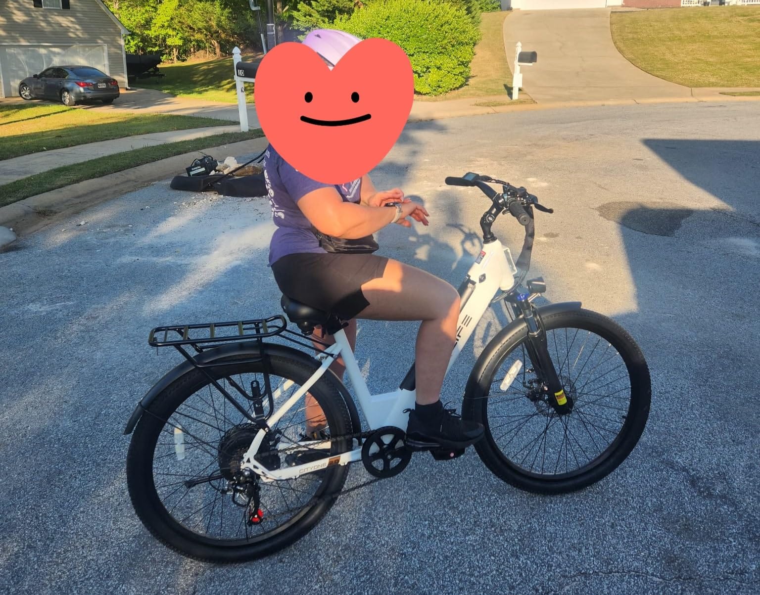 Qlife Cityone 2.0 Electric Bike for Adults, Up to 65Miles Range, 1200W Peak Motor 26