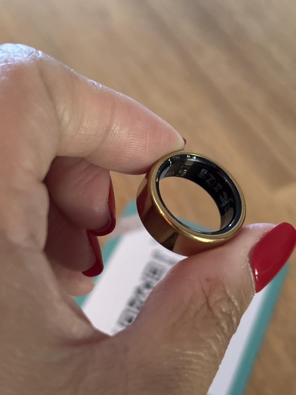 Smart Ring Fitness Tracker for Men & Women with Sleep, Heart Rate & SpO2 customer photo 1
