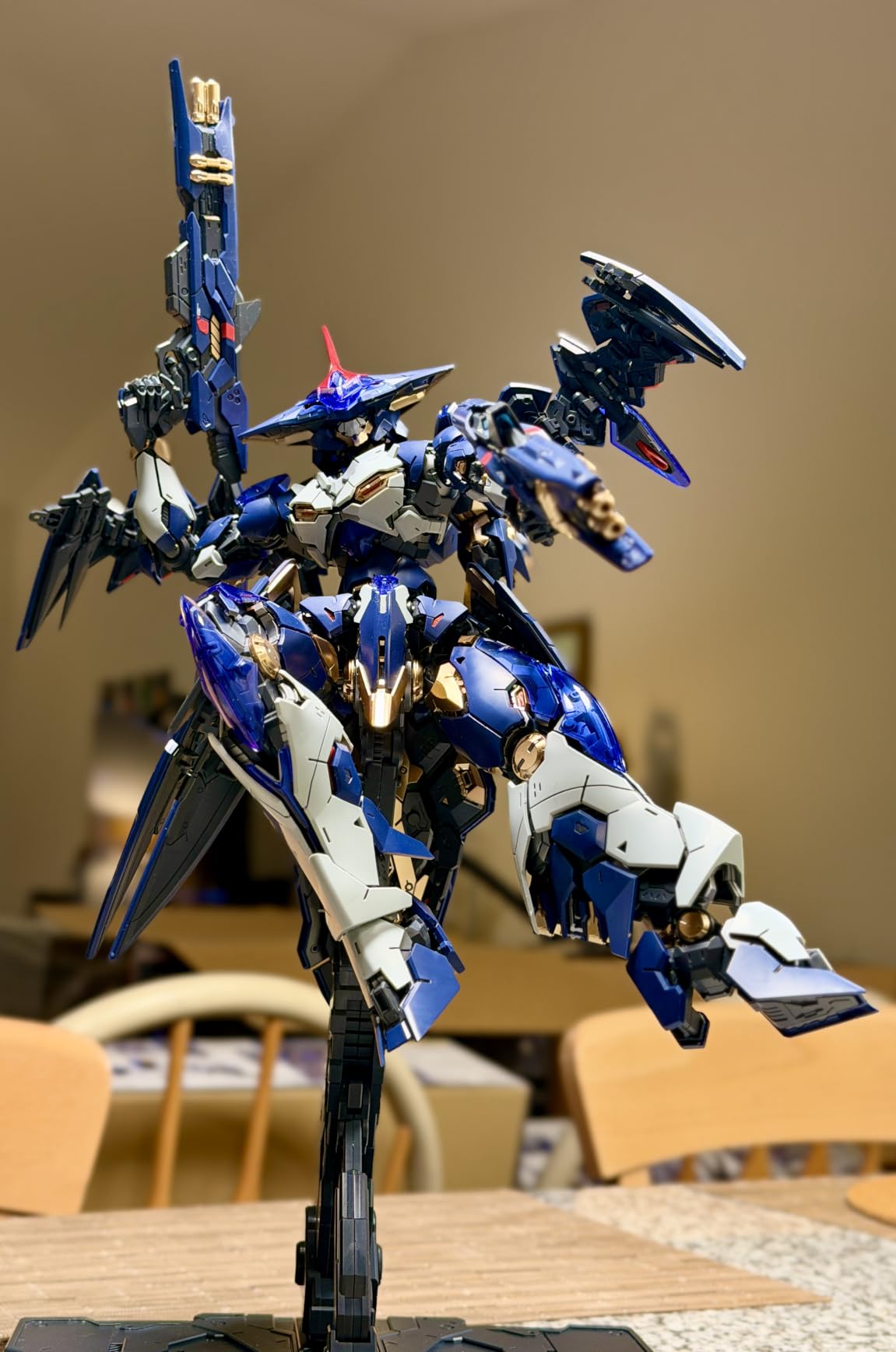 ARDENTIS & DLKHOBBY Model Kit Mecha 1/100 Universal Space Type Ikaruga | 1PCS/9.75'' ABS & PVC Model Kit with Assembly Instructions Mecha Fans Collectible Unique Figure Gift for Festival Age 15+ customer photo 2