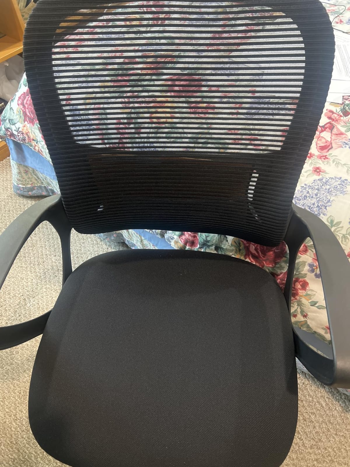 DUMOS Office Desk Chair Set of 6, Computer Chairs, Mesh Back | Sled Base, Ergonomic Executive, Lumbar Support, Home Bedroom, Waiting Reception, Guest customer photo 1