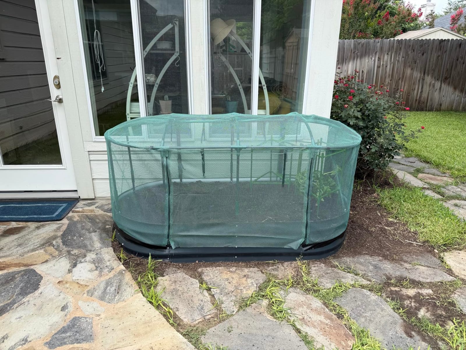 VEVOR 6x3x1FT Metal Raised Garden Bed with Greenhouse Cover, Outdoor Galvanized Planter Raised Beds for Gardening for Vegetables Flowers and Fruit customer photo 2