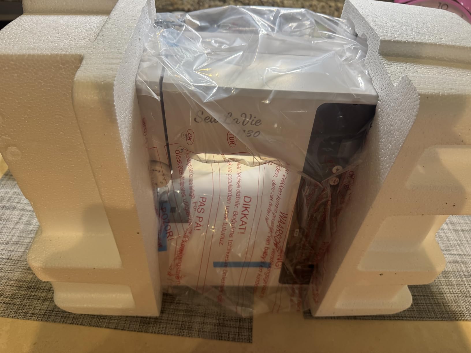 1130 Computerized Sewing and Quilting Machine with 300 Stitches | Ideal for various fabrics, clothes making & quilting. Best for home sewists. Large work surface, LCD & speed control customer photo 1