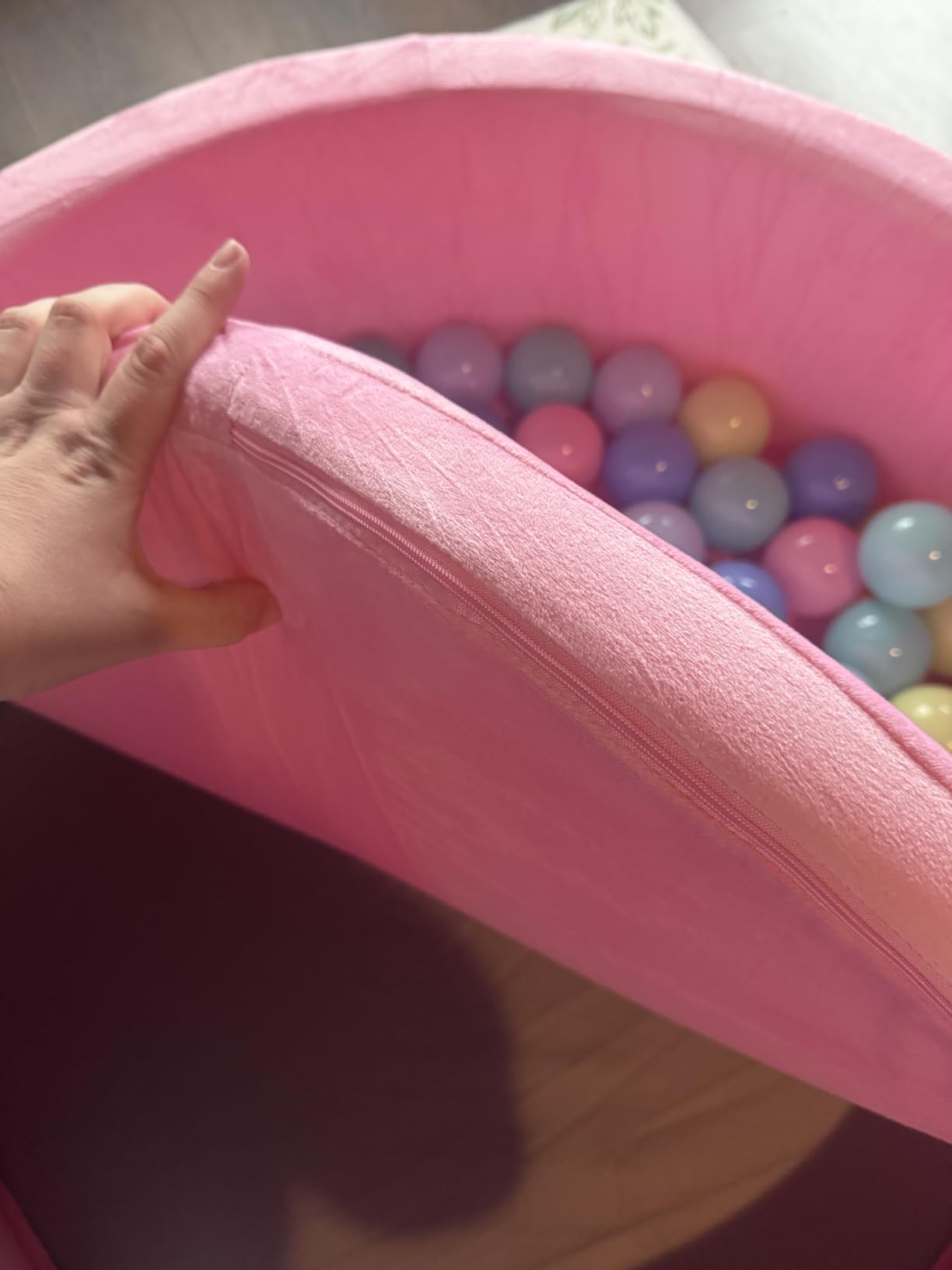 Delta Children Turtle Soft Ball Pit with 50 Play Balls - Ball Pits for Toddlers, Soft Round Kiddie Baby Playpen Ball Pool for Kids, Ideal Gift, Green customer photo 1