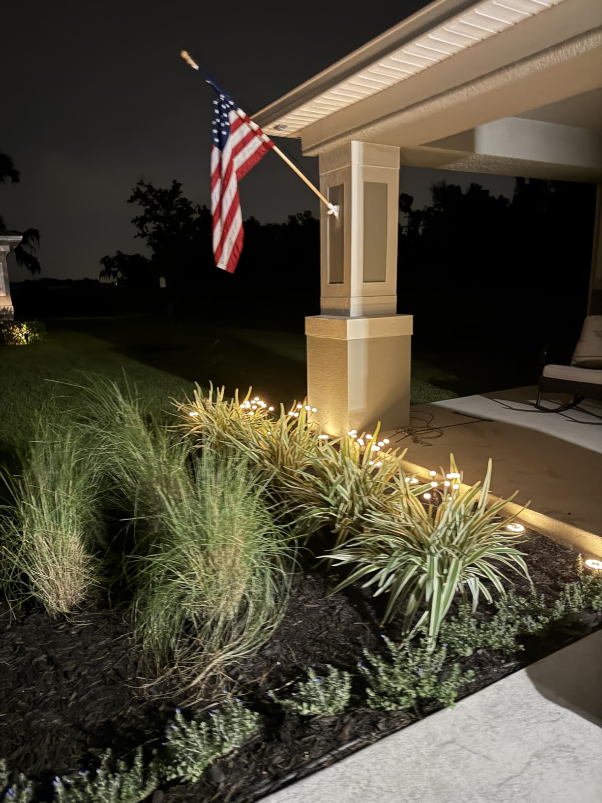 6 Pack Solar Garden Lights 48 LED, Solar Lights Outdoor Waterproof IP65, Decorative Garden Lights Solar Powered for Yard Patio Pathway Decor, Outside Fairy Firefly Lights Garden Gifts customer photo 2