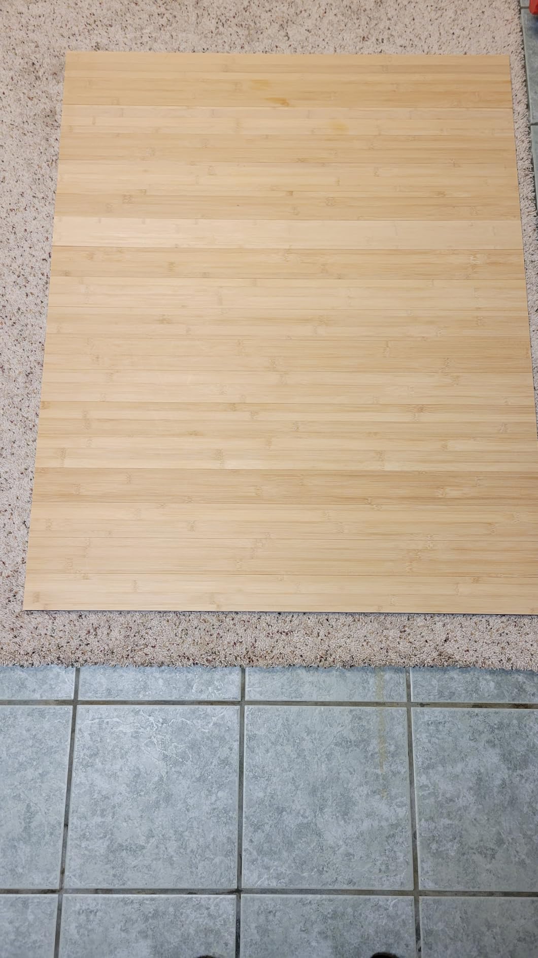 Tap Dance Floor for Any Surface - Bamboo Portable Dance Floor with Storage Bag,Large Floor Mat- Ideal for Home, Studio & Outdoor Tap Practice customer photo 1