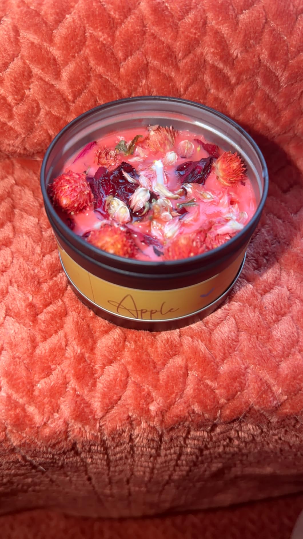 FUHITIM Soy Candle Wax Kit for Candle Making 5 lbs Bag, Premium Natural Soy Wax Flakes, No additives and Pure, 100 Cotton Candle Wicks, Fragrance Oils, Dried Flowers & Pigment Colors customer photo 2