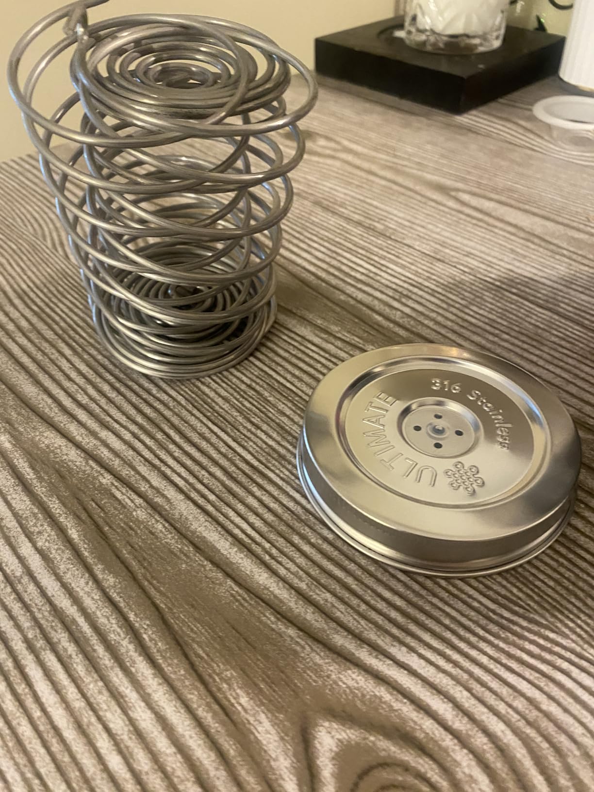 Ultimate Fermentation Kit to Make Probiotic Vegetables: Sauerkraut, Kimchi, Pickles w/FREE Digital Guide, 3 Fermenting Springs & Venting Lids for Easy Pickling in Wide Mouth Mason Jars (Not Included) customer photo 1