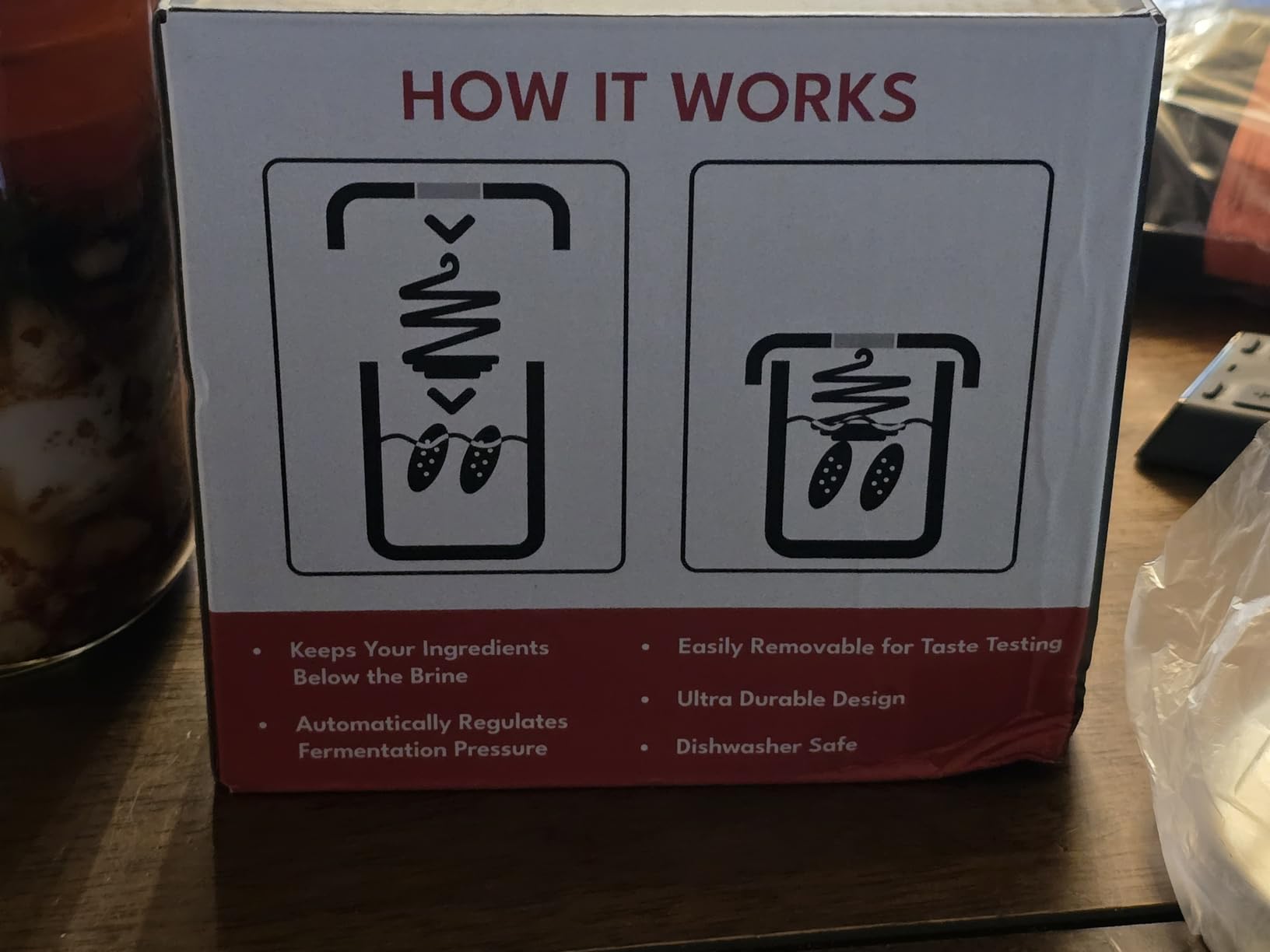 Ultimate Fermentation Kit to Make Probiotic Vegetables: Sauerkraut, Kimchi, Pickles w/FREE Digital Guide, 3 Fermenting Springs & Venting Lids for Easy Pickling in Wide Mouth Mason Jars (Not Included) customer photo 2