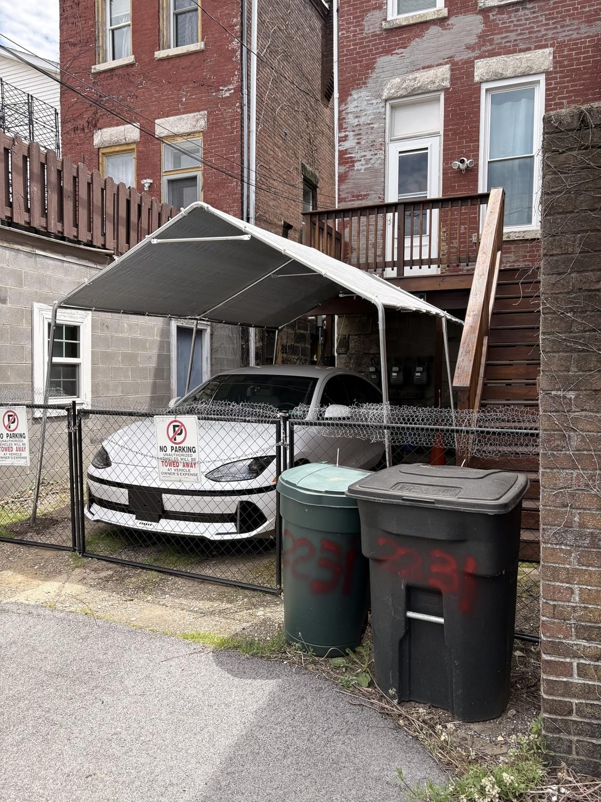 Aoxun 10x20 Carport Heavy Duty Carport Potable Car Canopy Garage, White | Adjustable Height car port for Cars, Boats, Trucks, Outdoor Carport Shelter with Steel Frame, Portable Car Tent customer photo 1