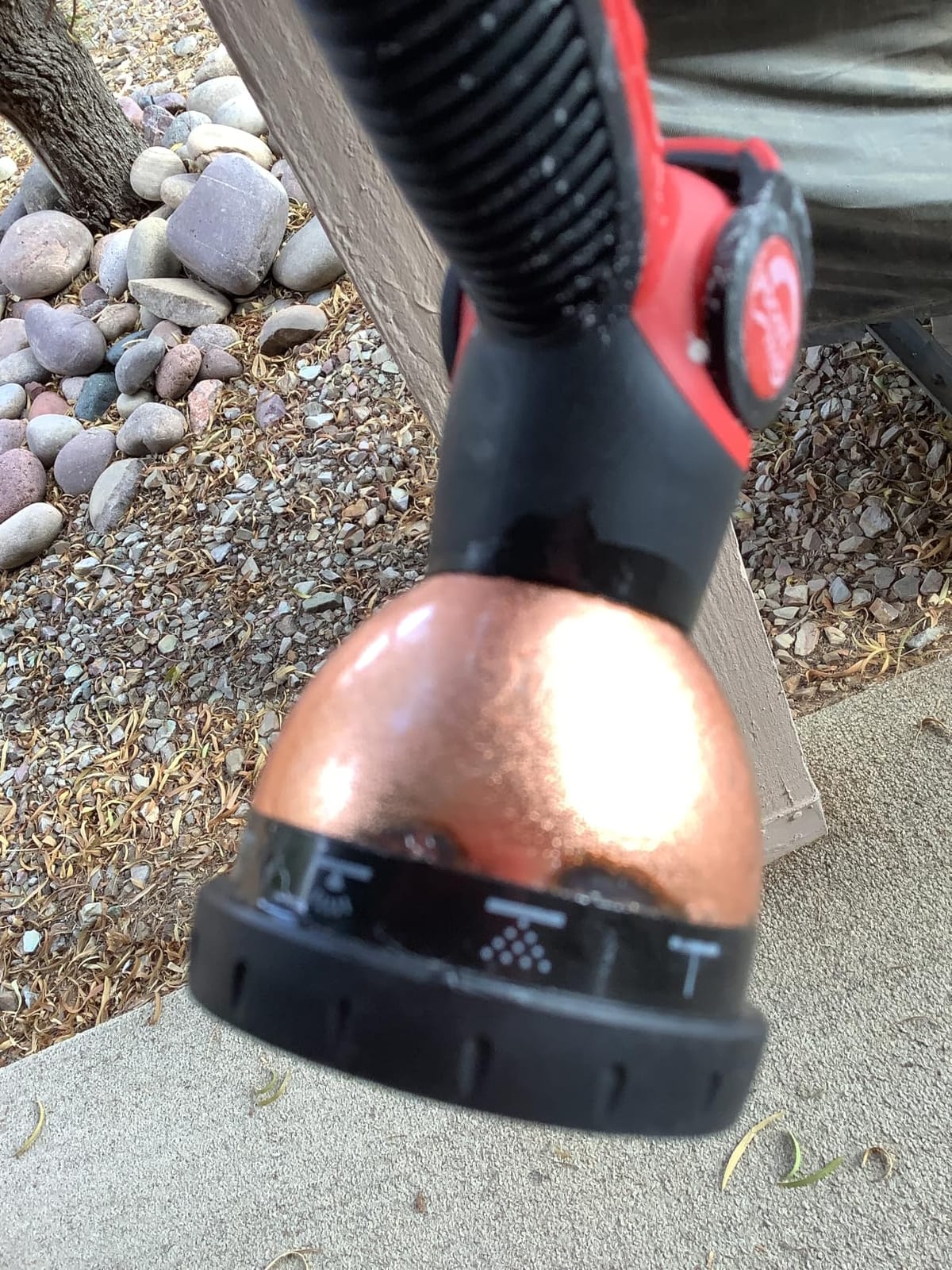 Pocket Hose Ballistic 50 FT Expandable Garden Hose, No-Kink, As Seen on TV | Anti-burst sleeve reinforced with bulletproof fiber, 360° swiveling pocket pivot connector, lightweight compact design customer photo 1