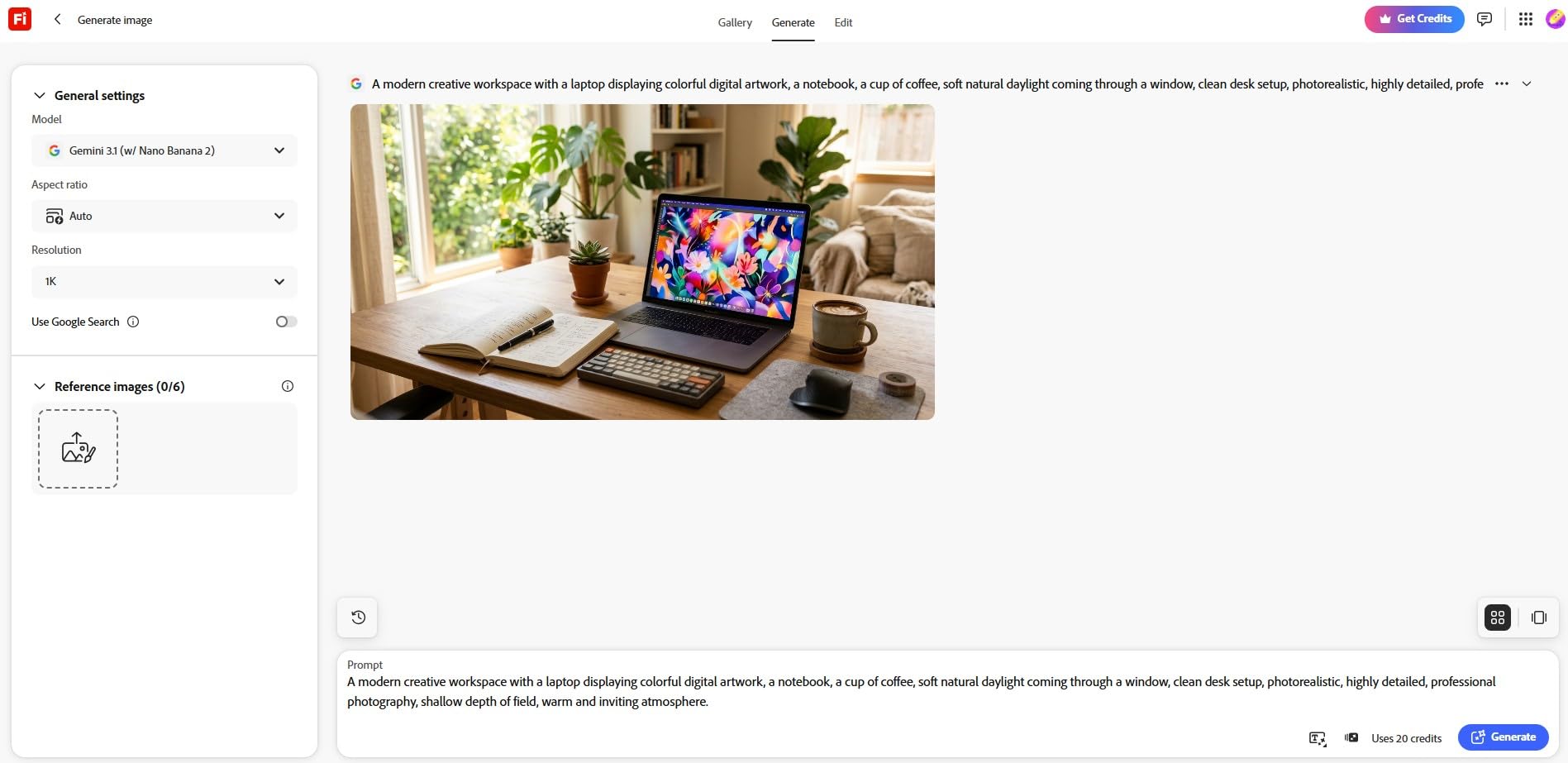Adobe Firefly Standard | 2,000 Monthly Generative Credits | 12-Month Subscription [PC/Mac Online Code] customer photo 1