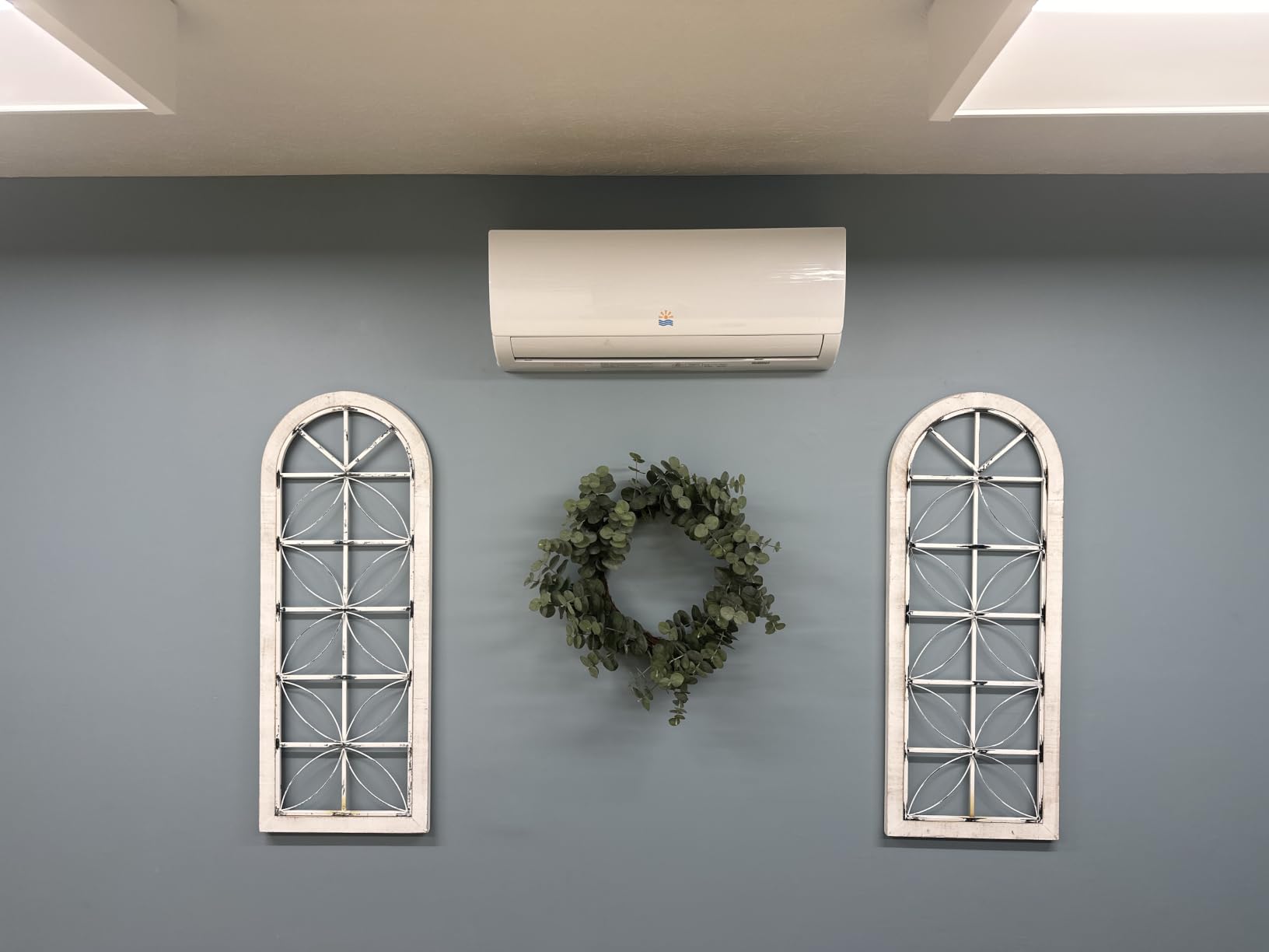 12000 BTU Mini Split AC & Heating System, Heat Pump, 19 SEER2, 115V | AHRI Certified, ductless inverter design, pre-charged, high energy efficiency, cooling & heating for rooms up to 750 sq. ft. customer photo 2