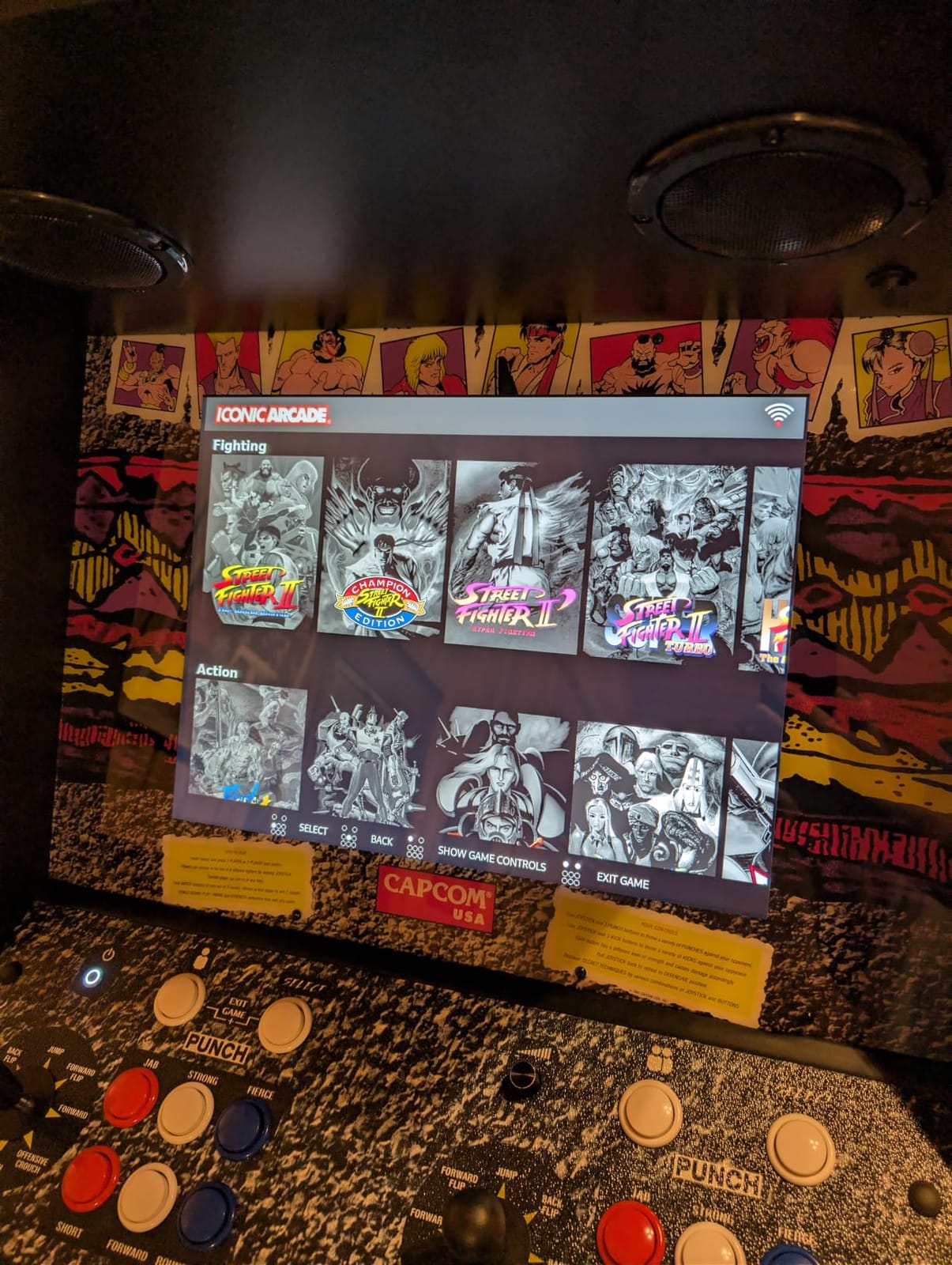 Street Fighter II: The World Warrior XT - Home Arcade Machine | 9/10-Scale Multiplayer Cabinet - 15+ Capcom Games, Raspberry Pi 5, 19.5in Screen, Lighted Marquee & HDMI Out for Game Room customer photo 1