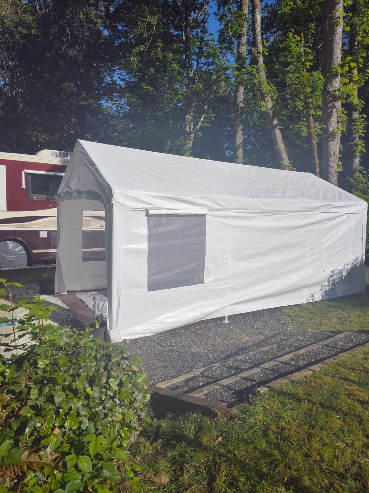 COBIZI 10x20 FT Heavy Duty Carport with Galvanized Frame, customer photo 2