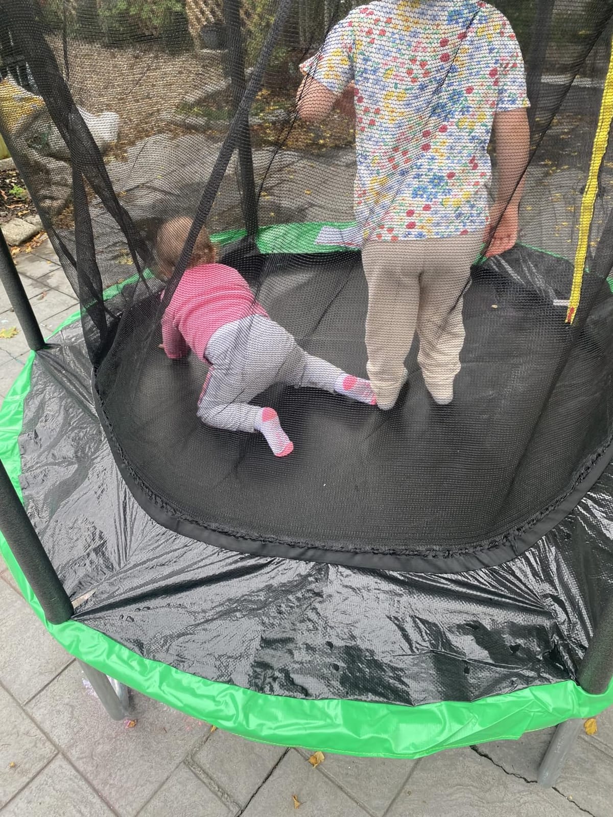 AOTOB 12 FT/14 FT Rectangle Trampoline with Net | Perfect Outdoor Rectangular Trampolines for Kids - Gymnastics Style Tranpoline with Enclosure & Ladder, Max Load 440 lbs customer photo 2