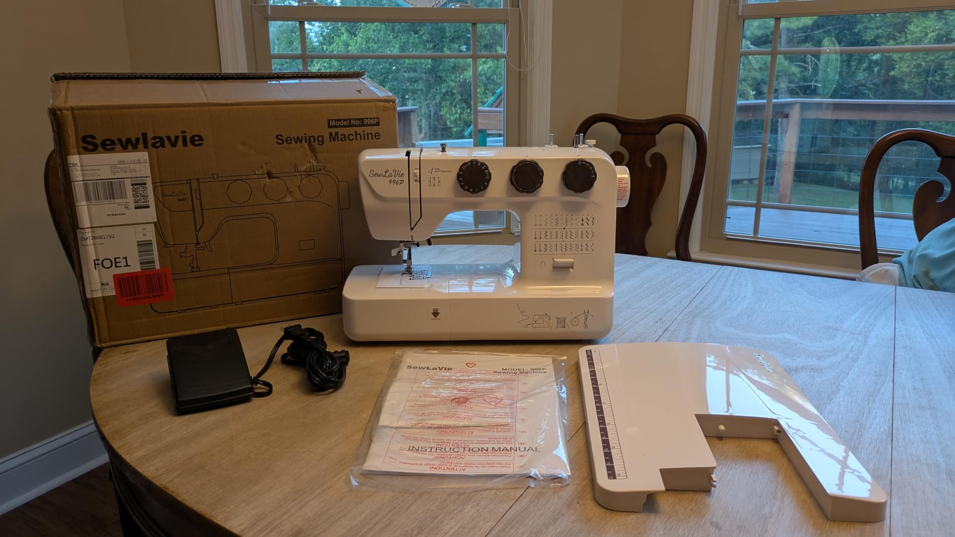 996P Mechanical Sewing Machine for Quilting with 36 Stitches customer photo 1