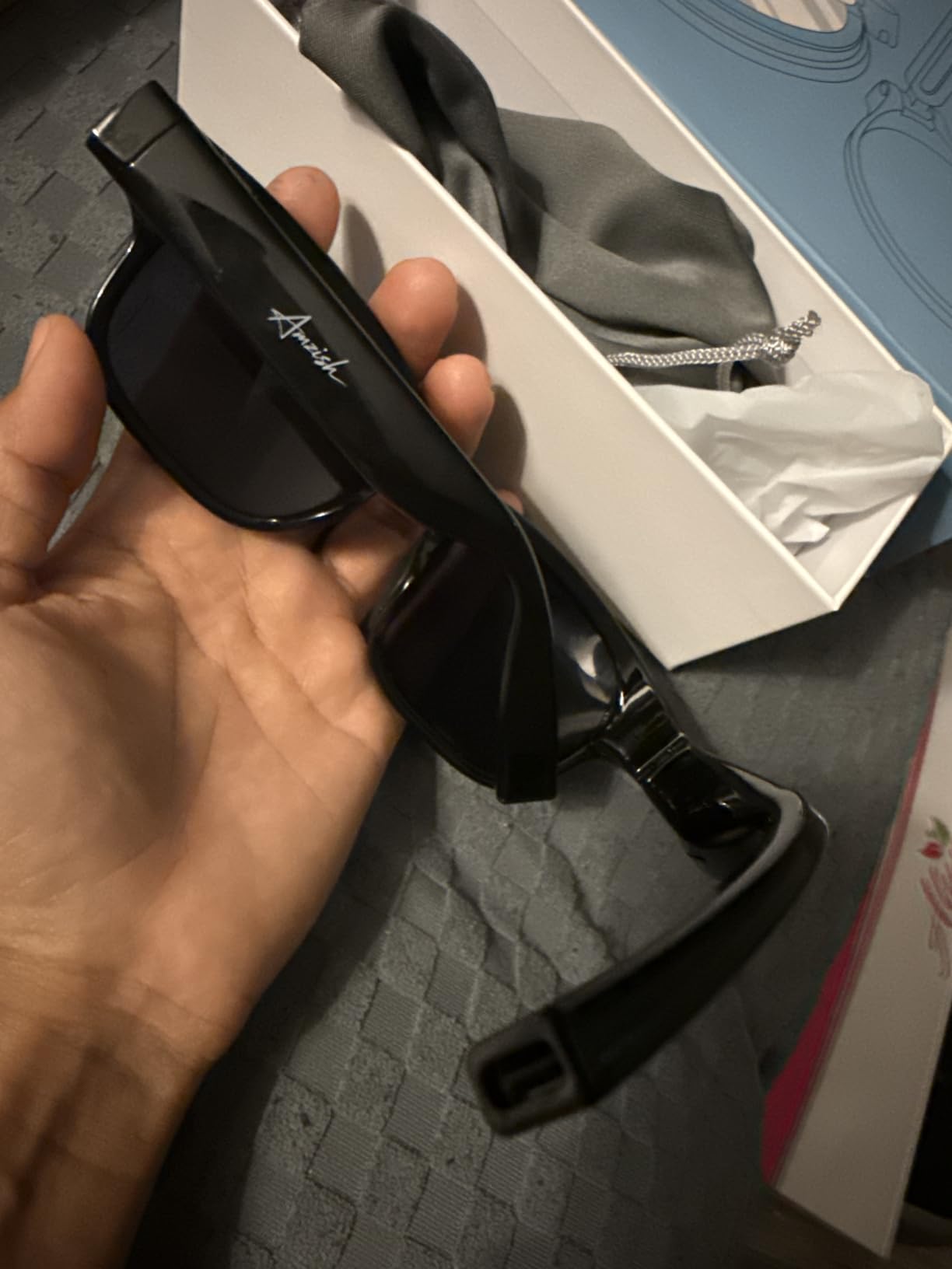 AI Smart Glasses with Camera, 8MP HD Bluetooth Camera Glasses for Women Men | 1080P Video Recording Sunglasses, Real Time Translation, Voice Assistant, Open Earbuds, Travel, Work, Vlog customer photo 2