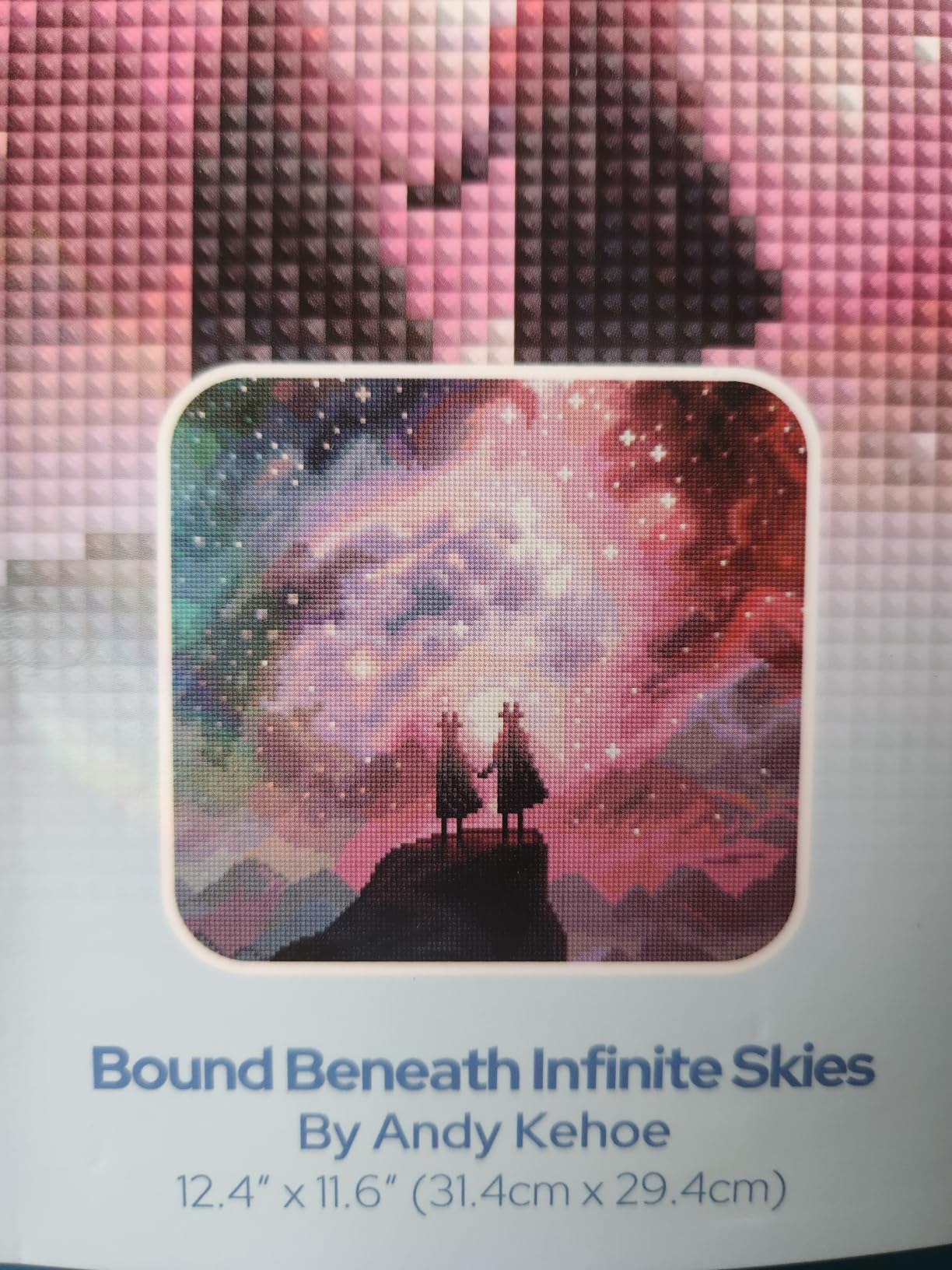 DIAMOND ART CLUB Bound Beneath Infinite Skies Diamond Art Kits for Adults | Premium Diamond Painting Kit, Fun DIY Crafts for Adults, Square Diamond Art Canvas, 12.4