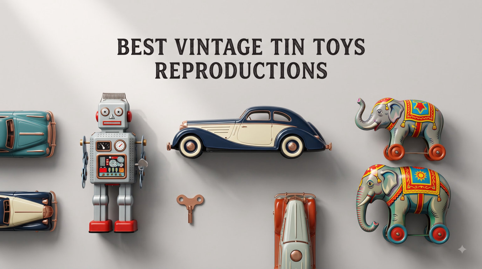 best vintage tin toys reproductions