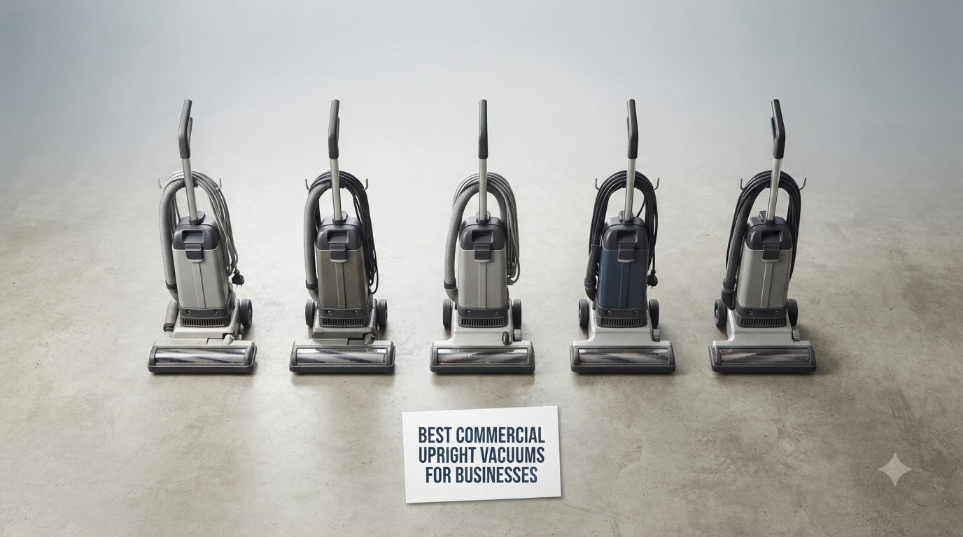 best commercial upright vacuums for businesses