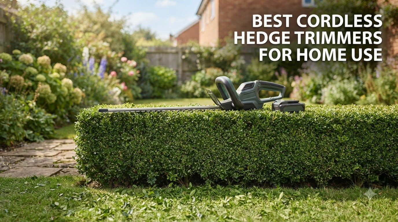 best cordless hedge trimmers for home use