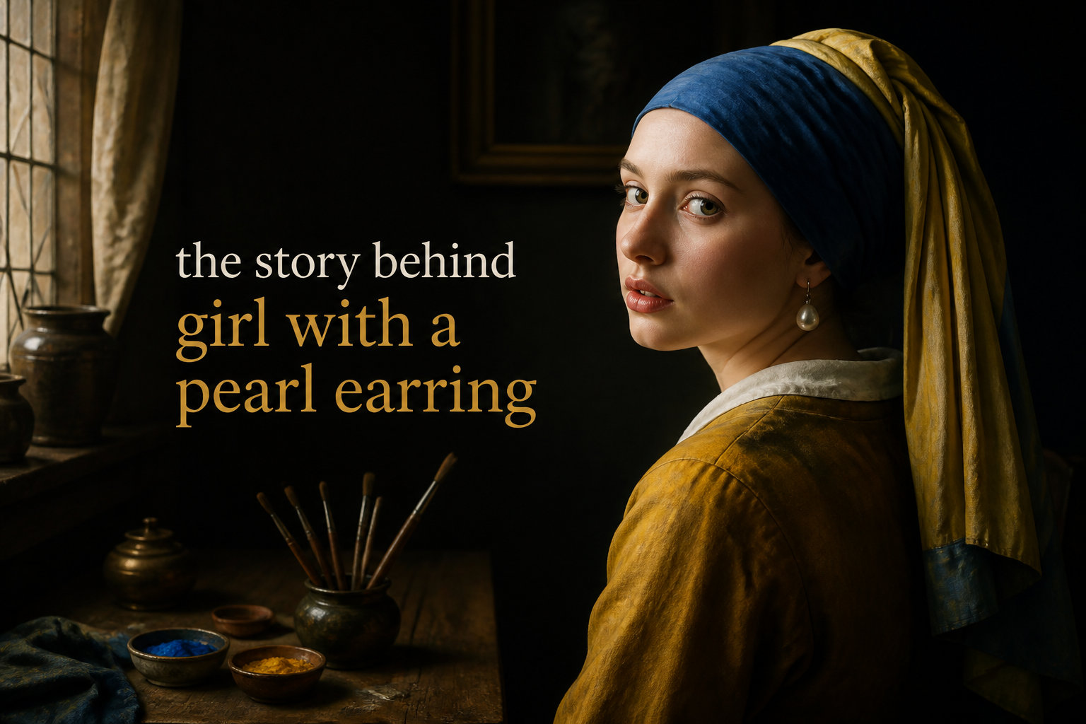 the story behind girl with a pearl earring